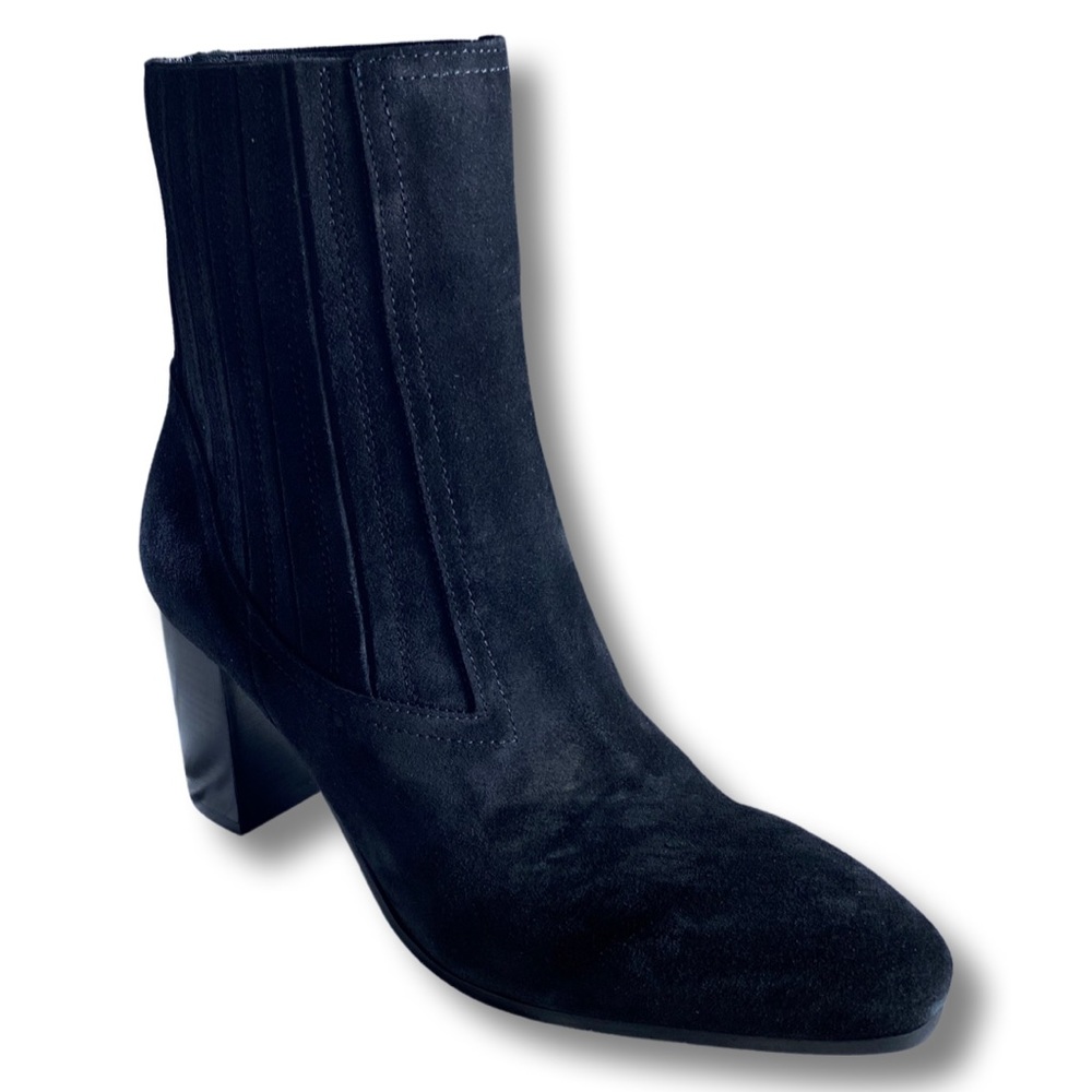 Brand New in Box Aquatalia Fayren Weatherproof Leather Suede Bootie Size 9